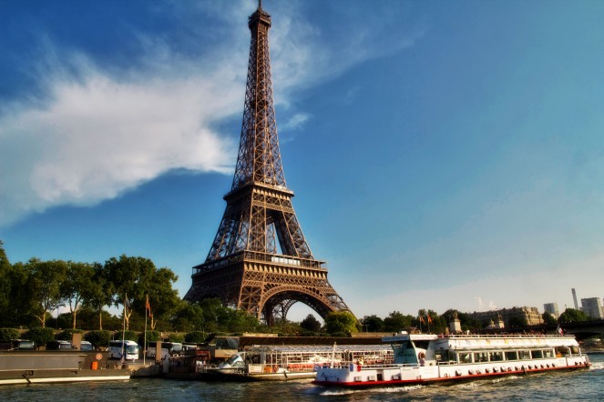 Eiffel Tower from Seine